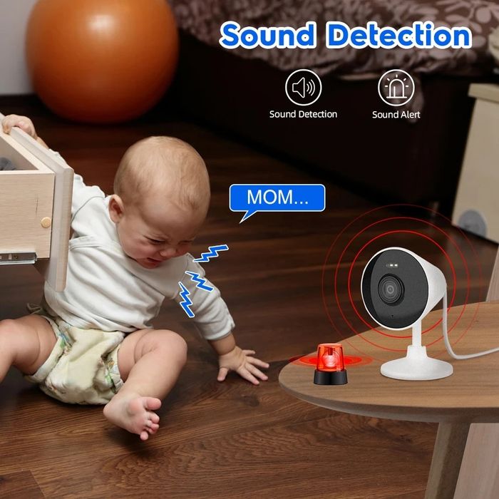 Camera IP supraveghere FHD interior baby monitor TUYA