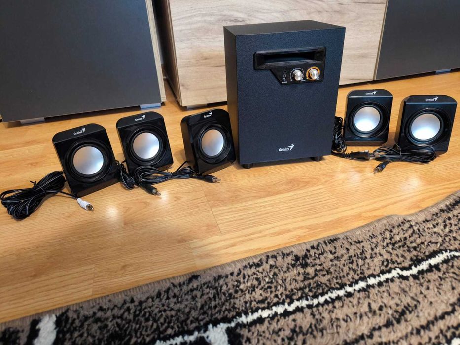 Boxe Genius 5.1, SW-5.1 1020 II,  CA NOU