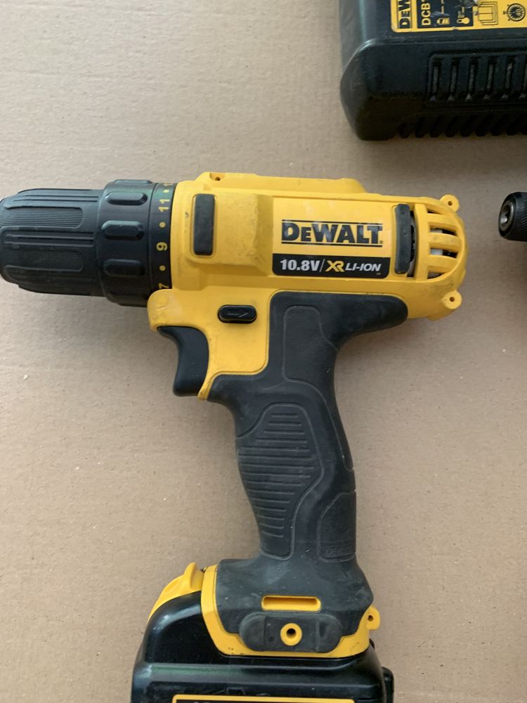 Dewalt set filetante 10,8v impact biti si bormasina