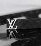 Curea Louis Vuitton Black Squared x Lv Silver
