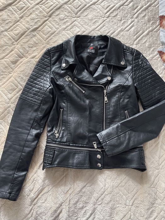 Женская кожанка