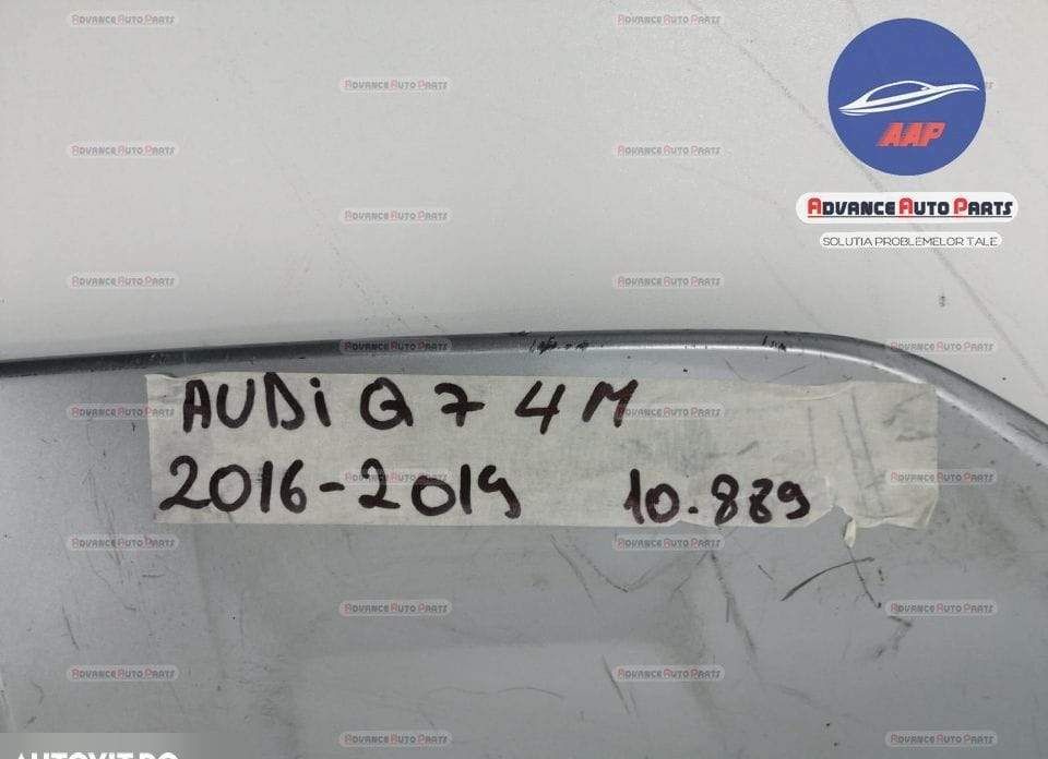 Предна броня оригинален дифузор Ауди / Audi Q7 4M Оригинален предeн ди