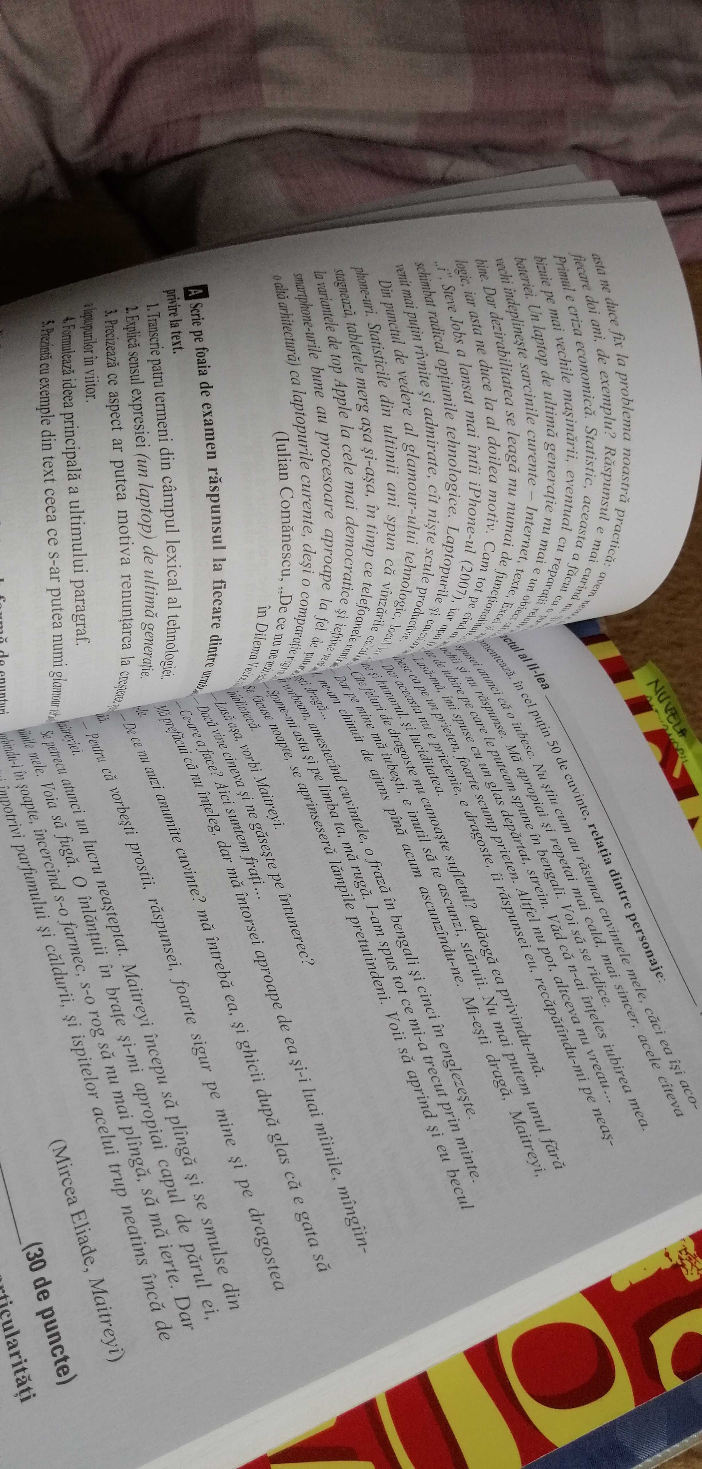 culegeri BAC Română