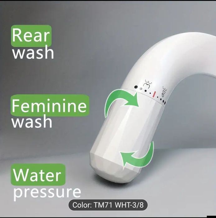 Хигиенен душ (биде) за тоалетна с двойна функция – комфорт и чистота