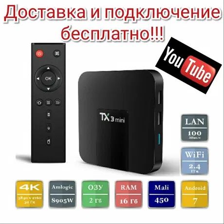 Tv box android.приставка.