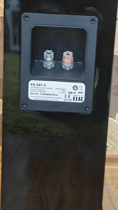 Boxe ELAC FS 247.3/jet 5/ Impecabile