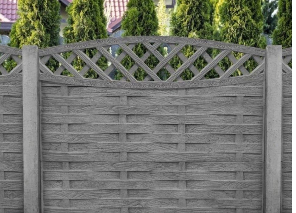 Placi pentru garduri din beton,armate.Transpirt Gratuit in tara!