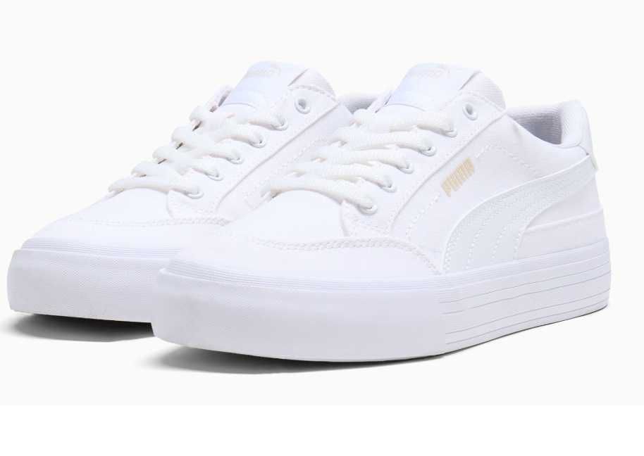 Кроссовки женские Puma Women's Court Sneaker  белые