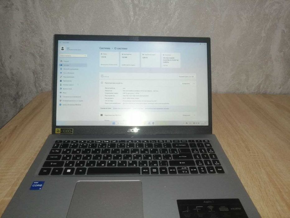 Noutbuk Acer Intel core i5-1135G7