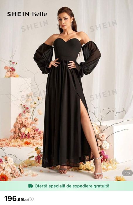 Rochie Belle Shein marimea M noua cu eticheta