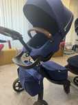 Stokke Xplory X Royal Blue + бебешки кош 0-6м