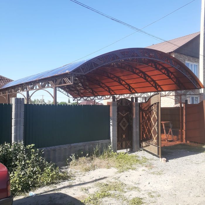 Изготовление навесов на заказ