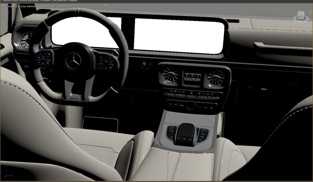 Mercedet benz Gelik 3d madeli