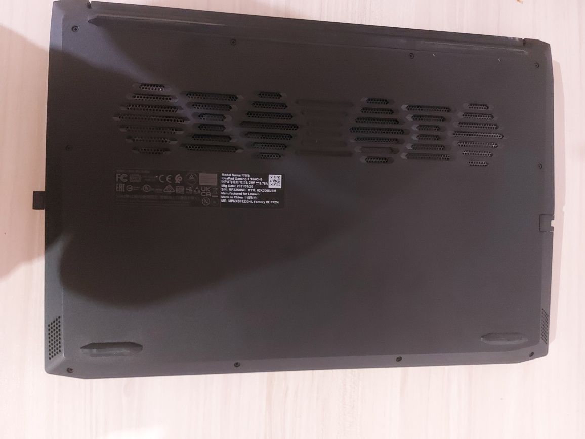 Лаптоп Lenovo IdeaPad Gaming 3   15ACH6