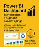 Analitika xizmati - Power BI, SQL, Excel