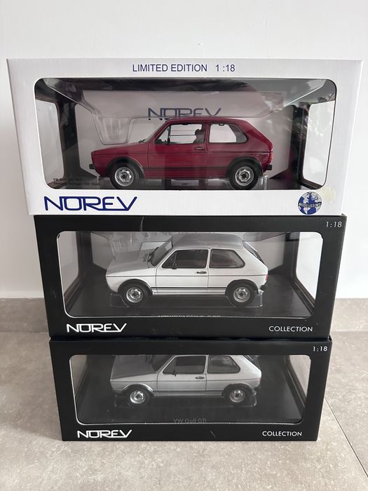Macheta VW Golf 1 1:18 Norev Solido Welly Sunstar Vitesse