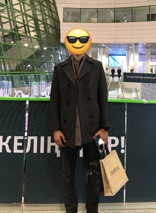 Пальто мужское gonzales турция 50 размер