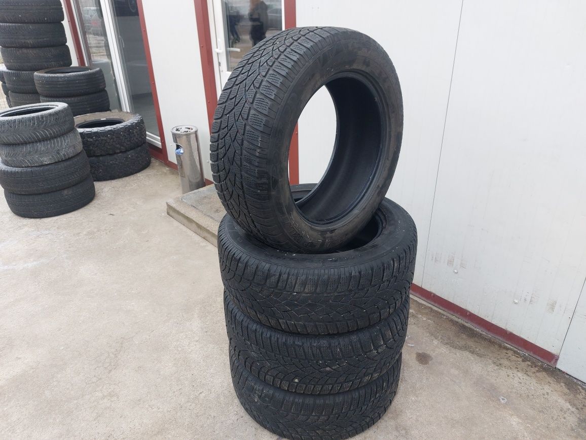 125 lei bucata! Set anvelope M+S/IARNA 255 55 18 Dunlop