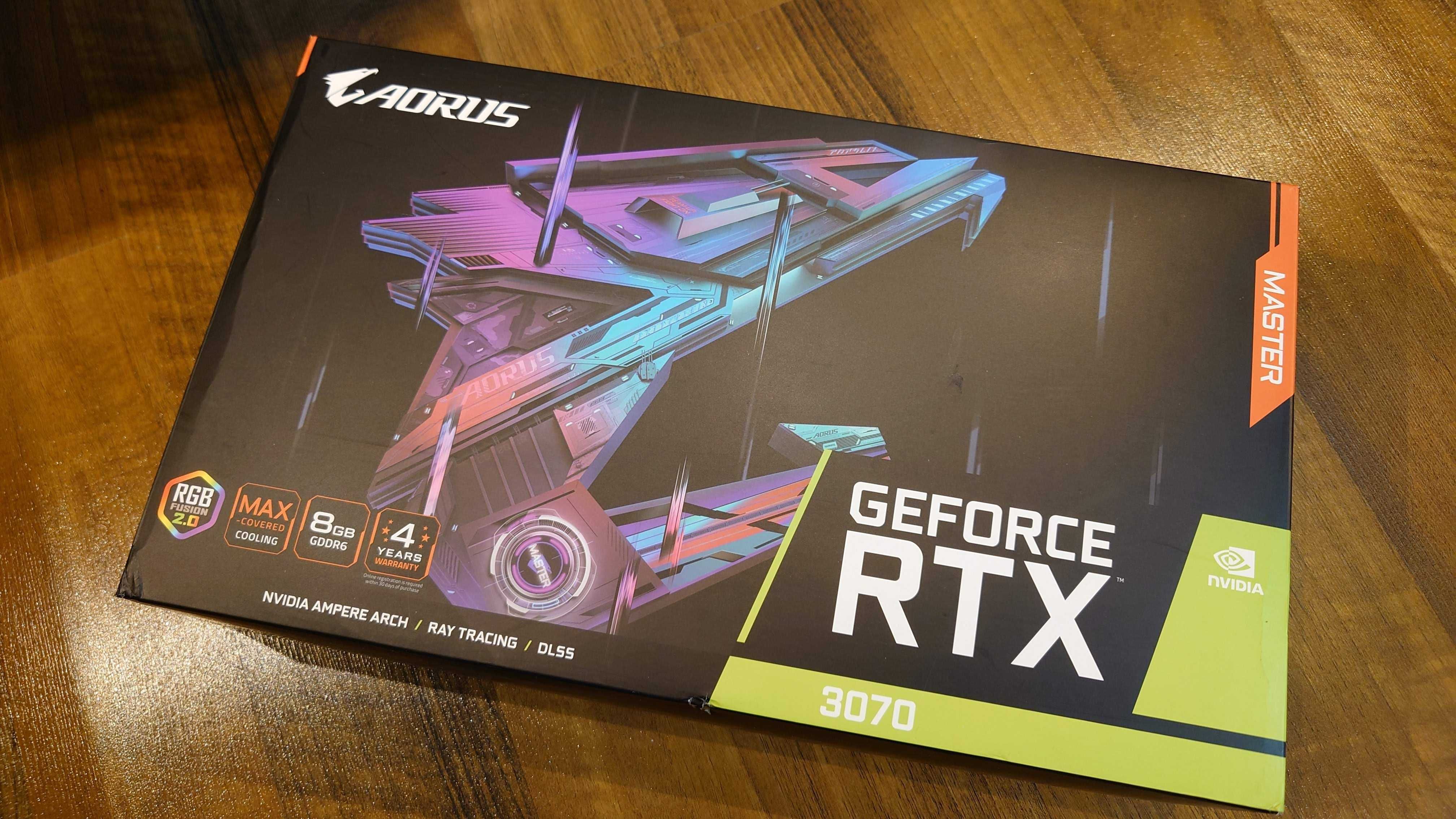 Placa video GIGABYTE GeForce RTX 3070 Aorus Master 8GB 256-bit REV 2.0