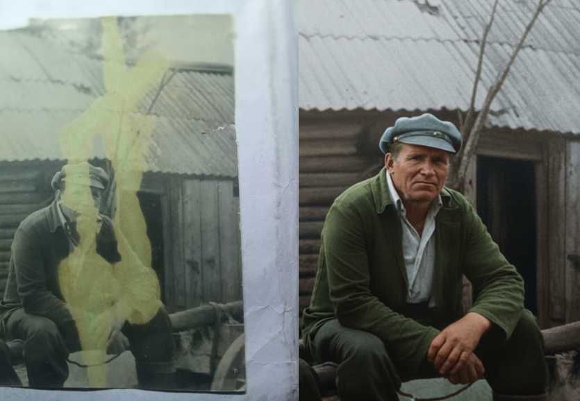 Реставрация старых фотографий. Восстановить старое фото СССР