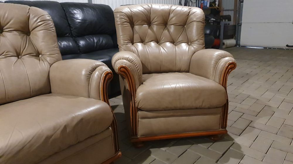 Set canapele model Rustic Chesterfield