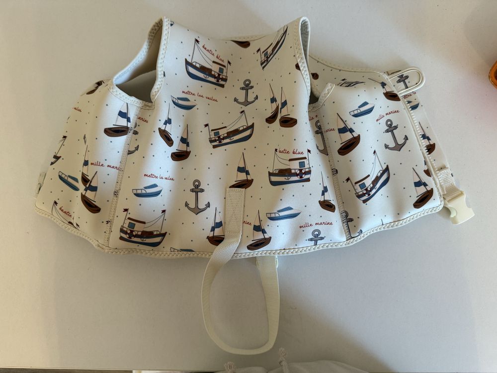 Vesta de inot pentru copii Konges Slojd - Sail Away - 1-2 an