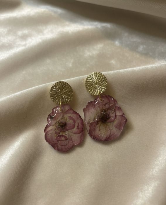 Cercei Handmade din Lut polimeric sau rasina Epoxidica