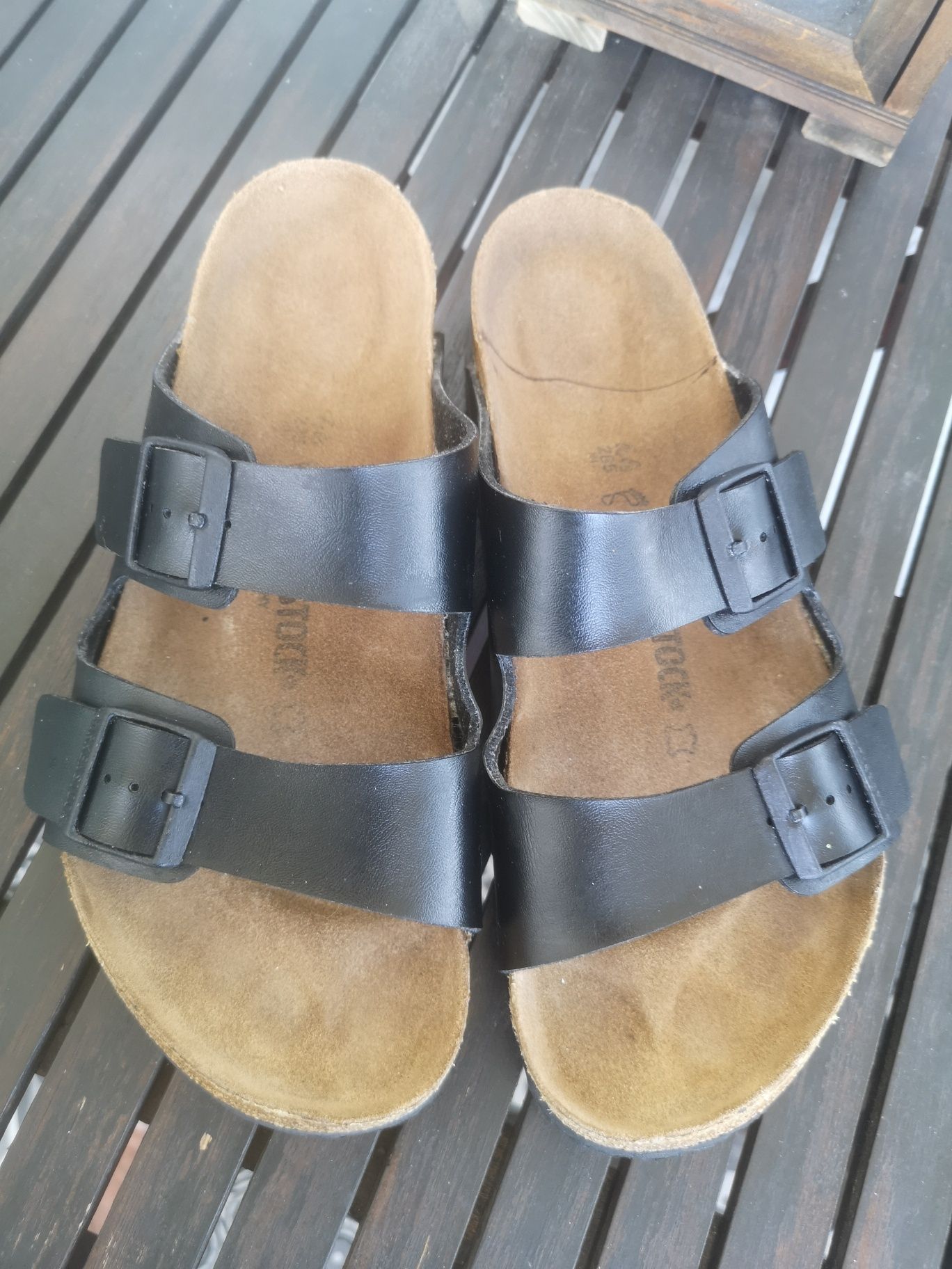 Birkenstock, мъжки чехли еко кожа, номер 43