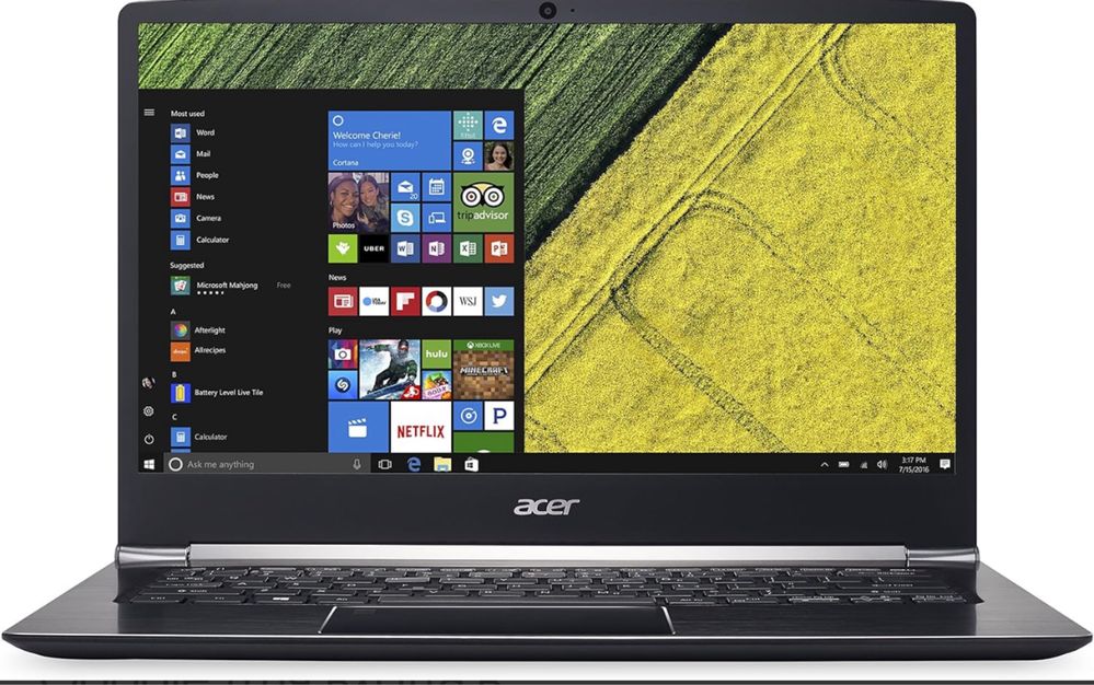 Acer Swift 5 Ультра тонкий