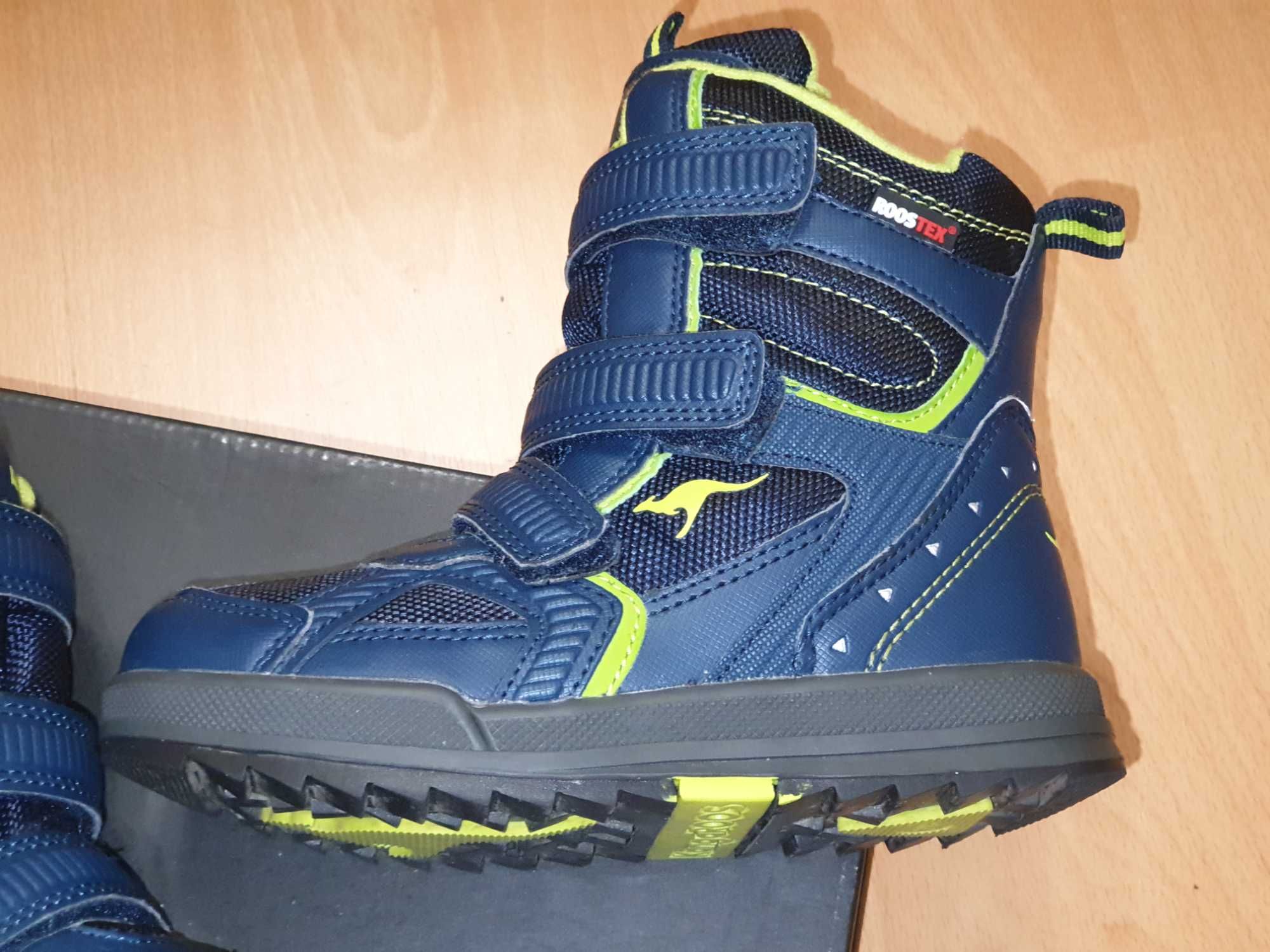 Ghete baieti/copii originali KangaRoos impermeabile Goretex, marime 28