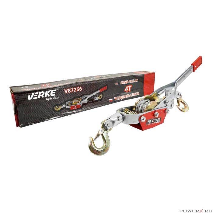 Troliu cu 2 carlige, 4 tone, 2.5m, Verke