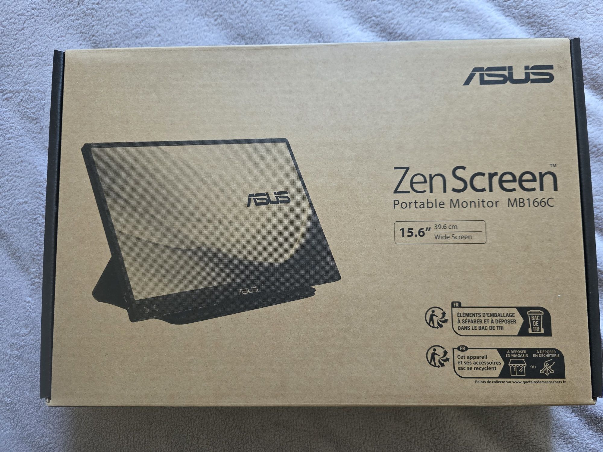 Портативен Монитор с матов екран ASUS ZENSCREEN MB166C