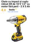 Pistol Impact Dewalt DCF899 truse scule Stanley Parkside bara tractat
