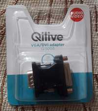 Adaptor nou VGA-DVI Qilive Q9203