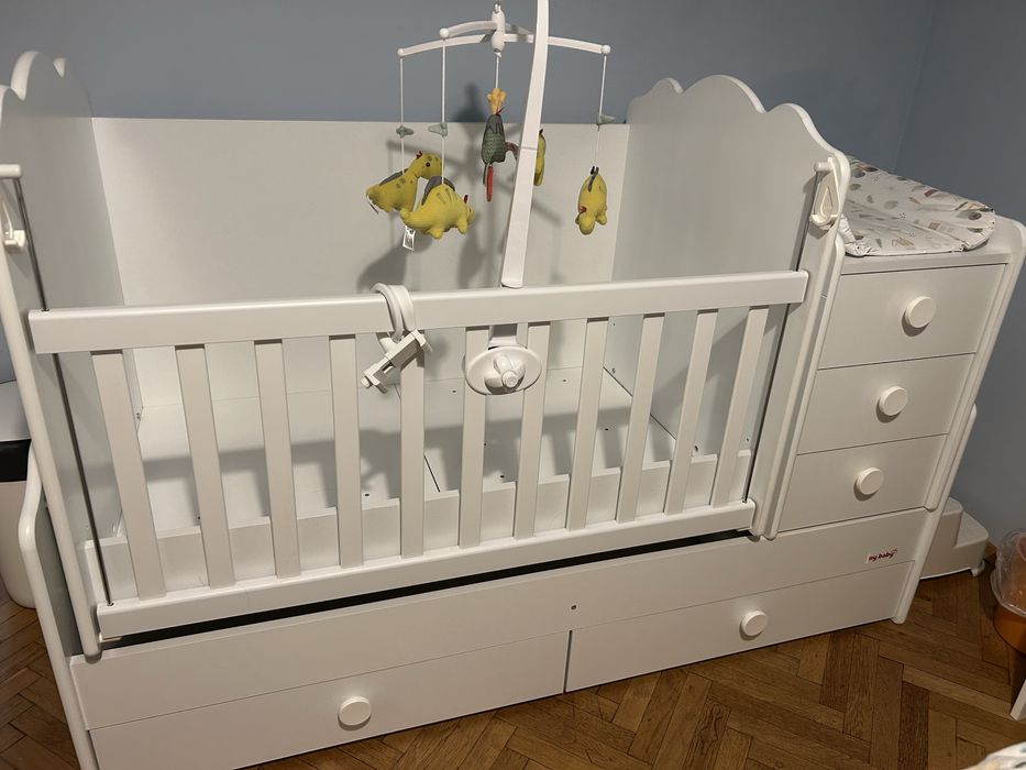 Бебешко легло - люлка ТРАНСФОРМИРАЩО СЕ MY BABY
