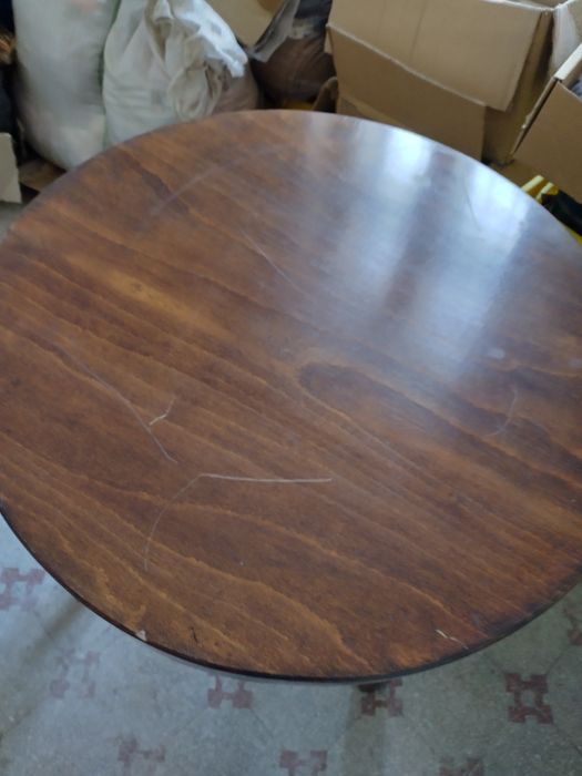 Masa vintage din lemn/artdeco