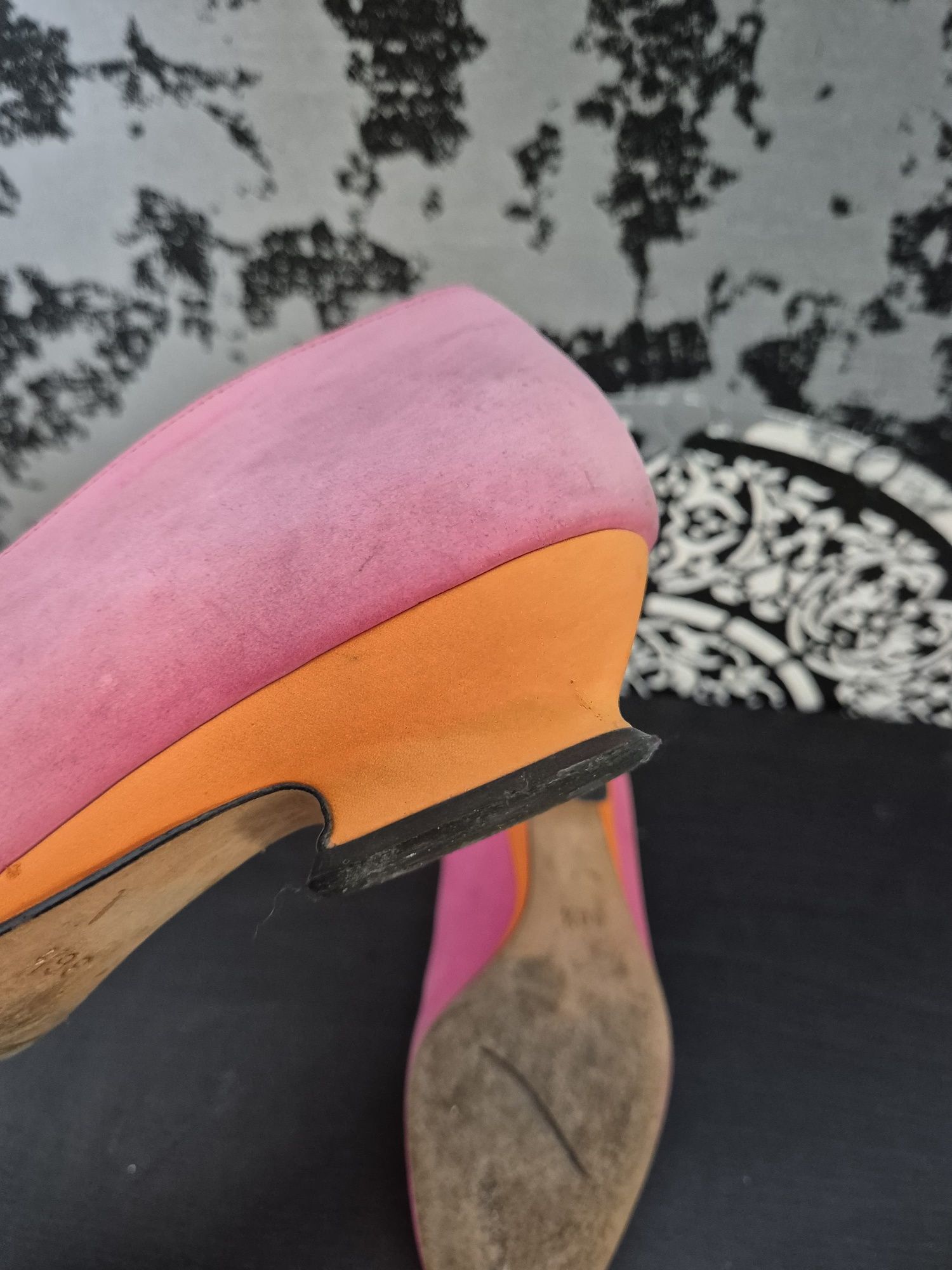Pantofi escada din piele, 36,5