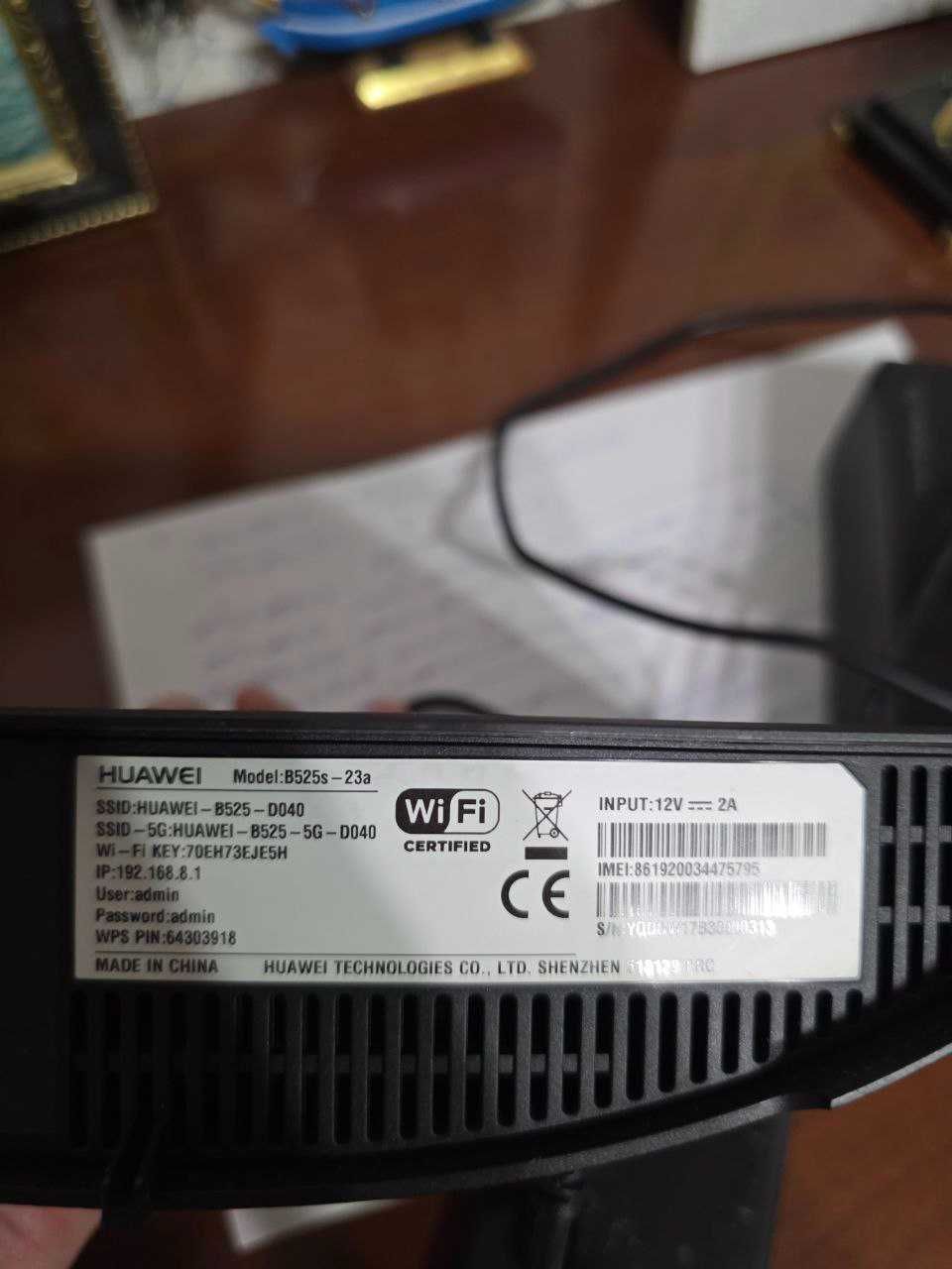 Продам роутер модем Huawei b525s-23a