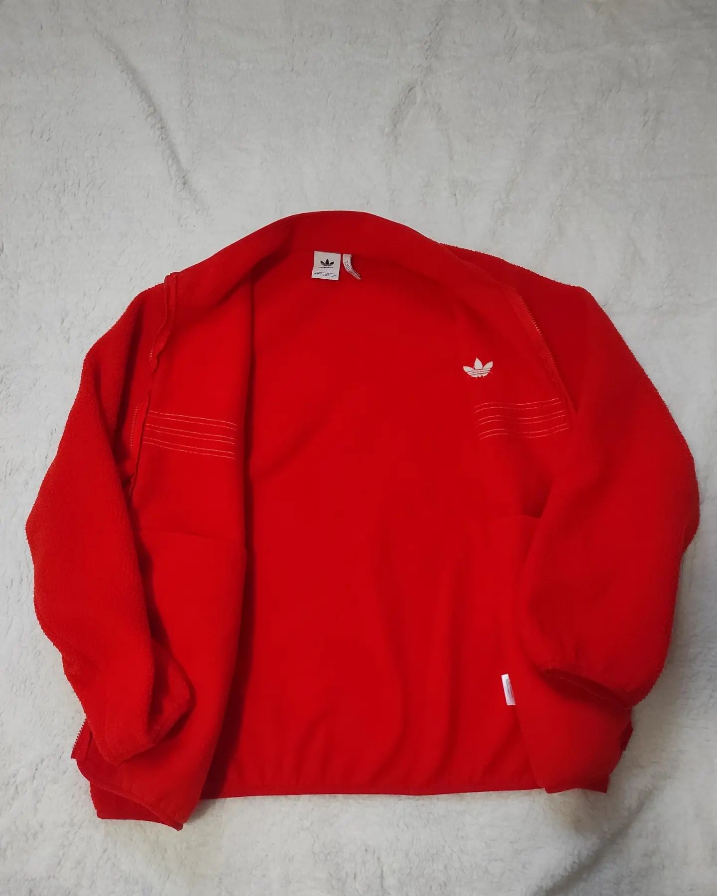 Adidas zip up fleece