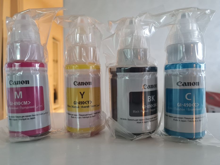 2 комплекта мастила за принтер Canon