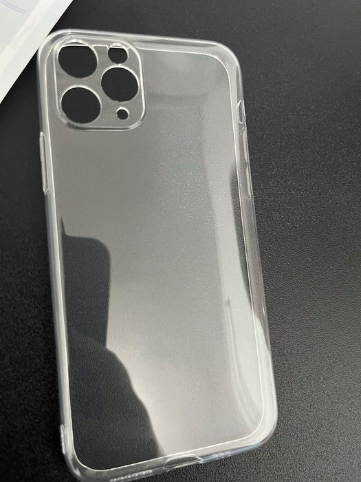 Husă nouă, transparentă pentru iPhone 11 Pro