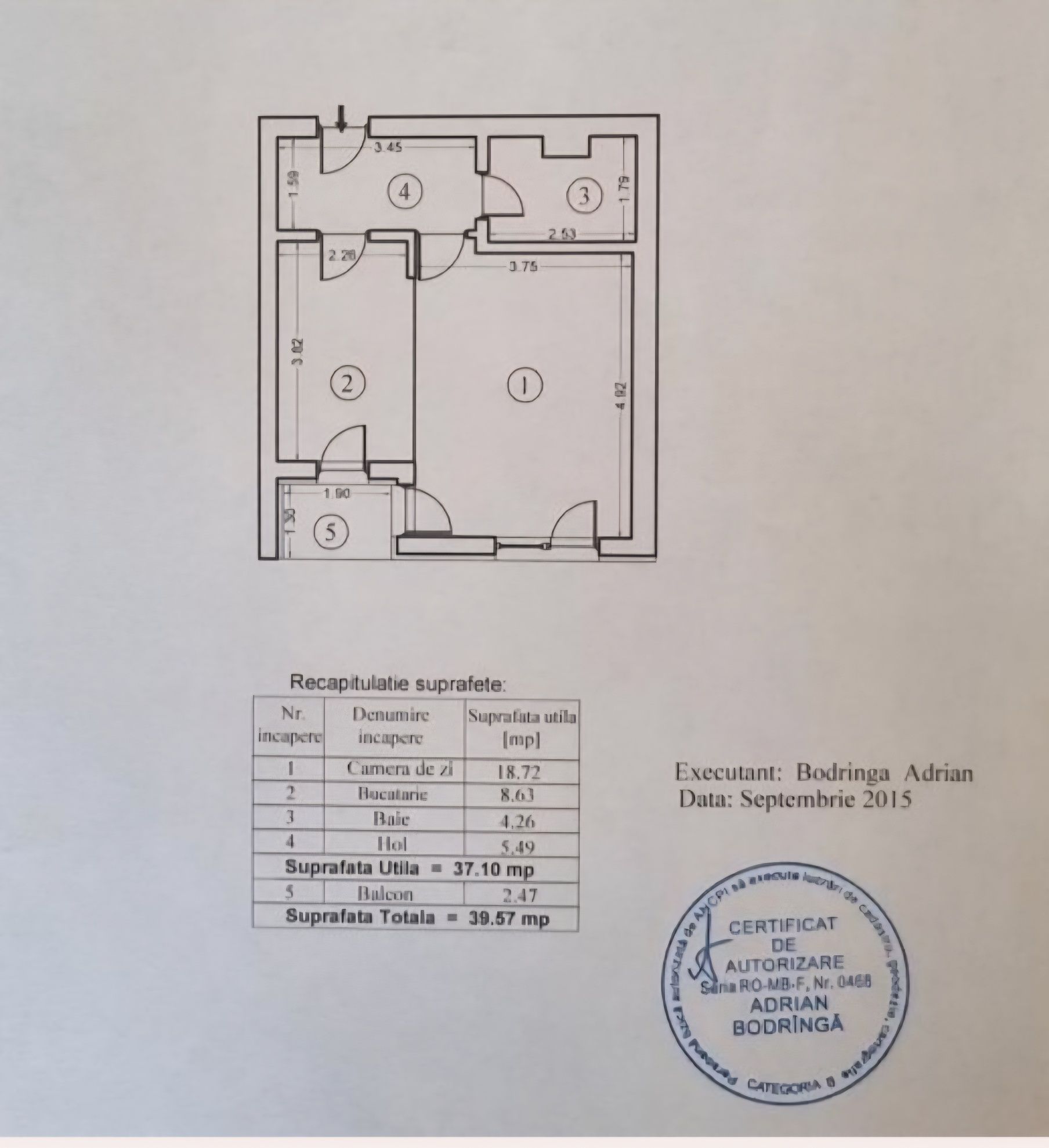 Proprietar Garsoniera 20Th Residence - Splaiul Independentei 332B