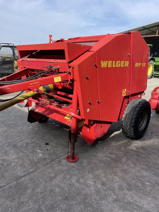 Presa de balotat , balotiera rotundă Krone , Claas , Welger , Deutz