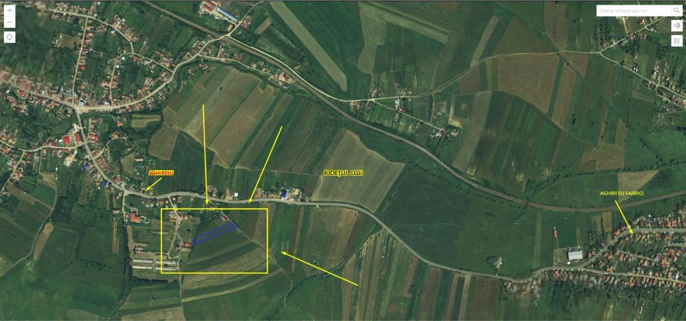 Teren Intravilan | CF | 2900 mp | sat Aghiresu | Cluj