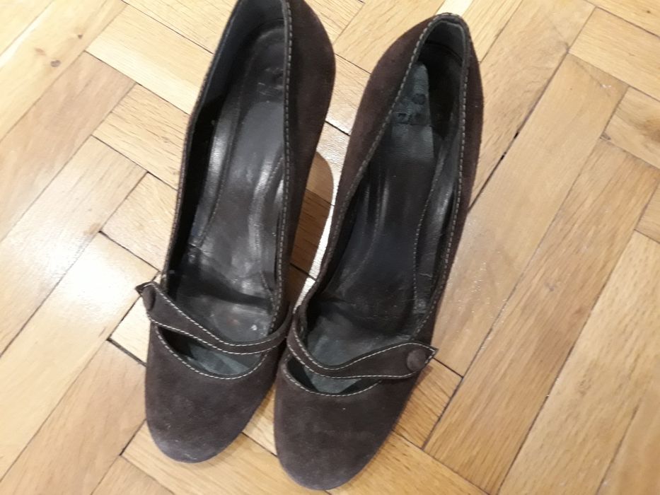 Zara / зара обувки от  естествена кожа