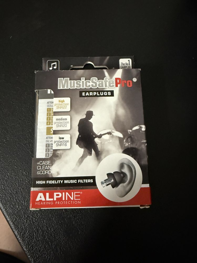 Alpine MusicSafe Pro EarPlugs - Protectii urechi DJ, muzicieni, concer