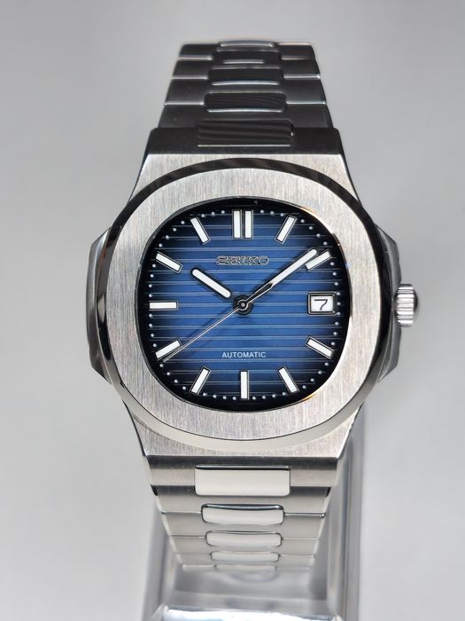 Seiko Mod Nautilus Degradee Dial