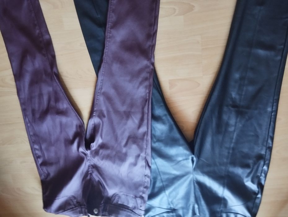 Pantaloni noi imitație piele