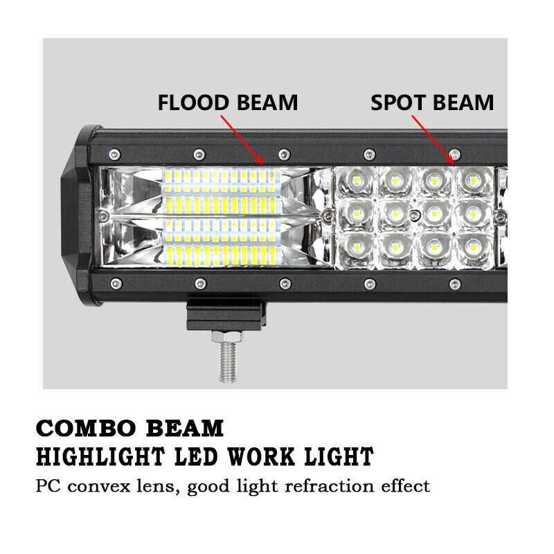 7D LED BAR 252W OFFROAD 6000 K 450mm - NOU cu Garantie 12 Luni !