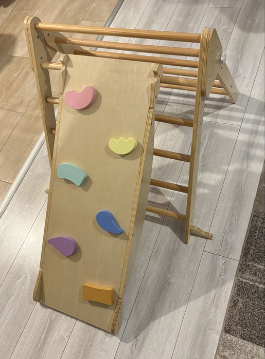 Тригълник на Пиклер за катерене и шведска стена 2 в 1